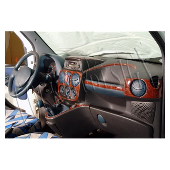 Fiat Doblo 01.01-08.09 3D Interior Dashboard Trim Kit Dash Trim Dekor 26-Parts