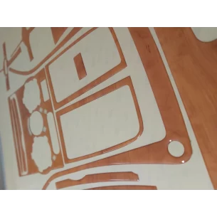 Fiat Ducato 03.02-01.06 3D Interior Dashboard Trim Kit Dash Trim Dekor 15-Parts