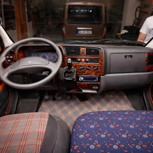 Fiat Ducato 03.94-02.02 3D Interior Dashboard Trim Kit Dash Trim Dekor 32-Parts