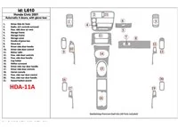 Honda Civic 2001-2001 Automatic Gearbox, 4 Doors, with glowe-box, 21 Parts set Interior BD Dash Trim Kit - 1 - Interior Dash Tri Honda Civic 2001-2001 Automatic Gearbox, 4 Doors, with glowe-box, 21 Parts set Interior BD Dash Trim Kit - 1 - Interior Dash Tri