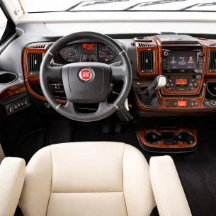 Fiat Ducato 2014 3D Interior Dashboard Trim Kit Dash Trim Dekor 25-Parts