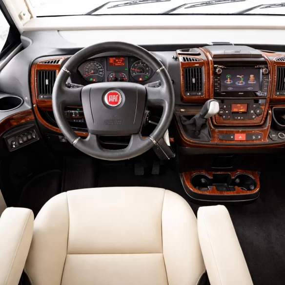 Fiat Ducato 2014 3D Interior Dashboard Trim Kit Dash Trim Dekor 25-Parts