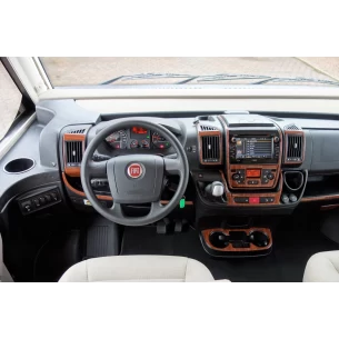 Fiat Ducato 2014 3D Interior Dashboard Trim Kit Dash Trim Dekor 25-Parts