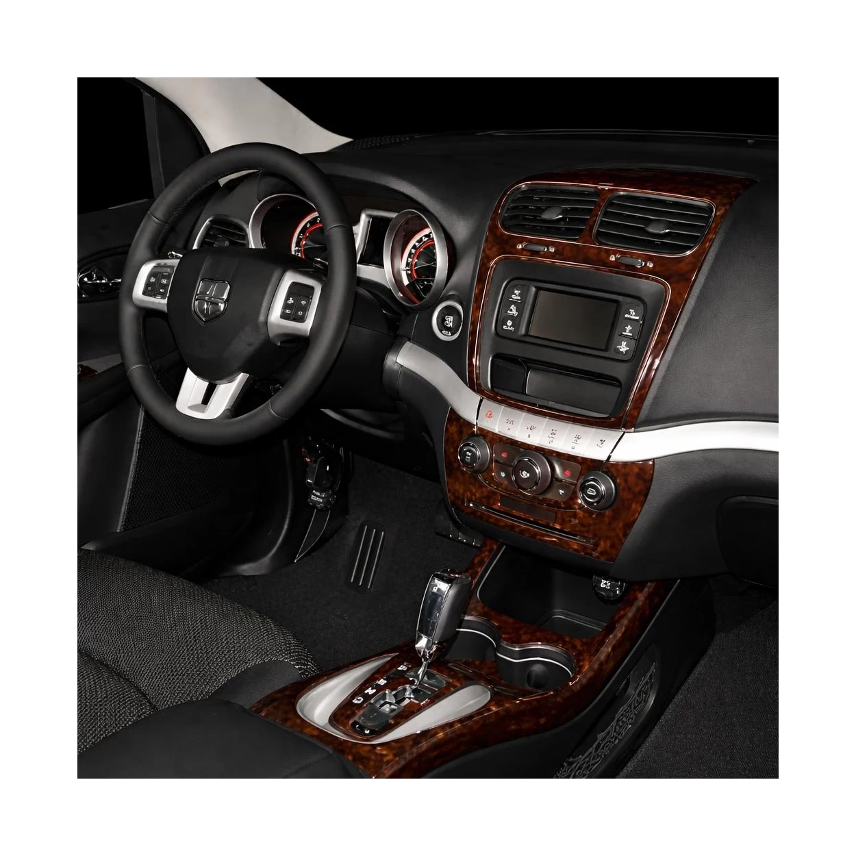 Fiat Freemont ab 2011 3D Interior Dashboard Trim Kit Dash Trim Dekor 19-Parts