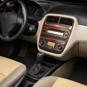 Fiat Grande Punto 08.2005 3D Interior Dashboard Trim Kit Dash Trim Dekor 16-Parts