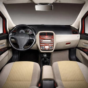 Fiat Grande Punto 08.2005 3D Interior Dashboard Trim Kit Dash Trim Dekor 16-Parts