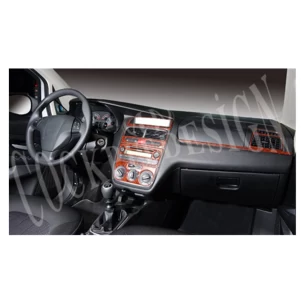 Fiat Linea 06.2007 3D Interior Dashboard Trim Kit Dash Trim Dekor 10-Parts