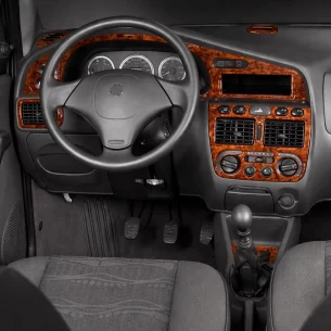 Fiat Palio Weekend 01.98-03.02 3D Interior Dashboard Trim Kit Dash Trim Dekor 12-Parts