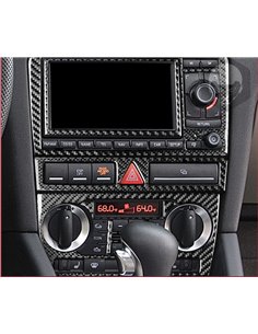 Audi A3 Typ 8P 2006-2014 3D Interior Dashboard Trim Kit WHZ Dash Trim Dekor 62-Parts