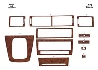 Audi A4 B6 Typ 8E-8H 10.2000 3D Interior Dashboard Trim Kit Dash Trim Dekor 11-Parts - 2 - Interior Dash Trim Kit Audi A4 B6 Typ 8E-8H 10.2000 3D Interior Dashboard Trim Kit Dash Trim Dekor 11-Parts - 2 - Interior Dash Trim Kit