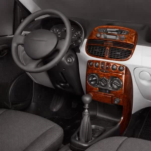 Fiat Punto 09.99-07.05 3D Interior Dashboard Trim Kit Dash Trim Dekor 9-Parts