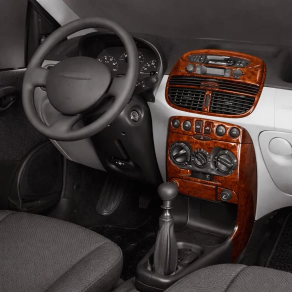 Fiat Punto 09.99-07.05 3D Interior Dashboard Trim Kit Dash Trim Dekor 9-Parts