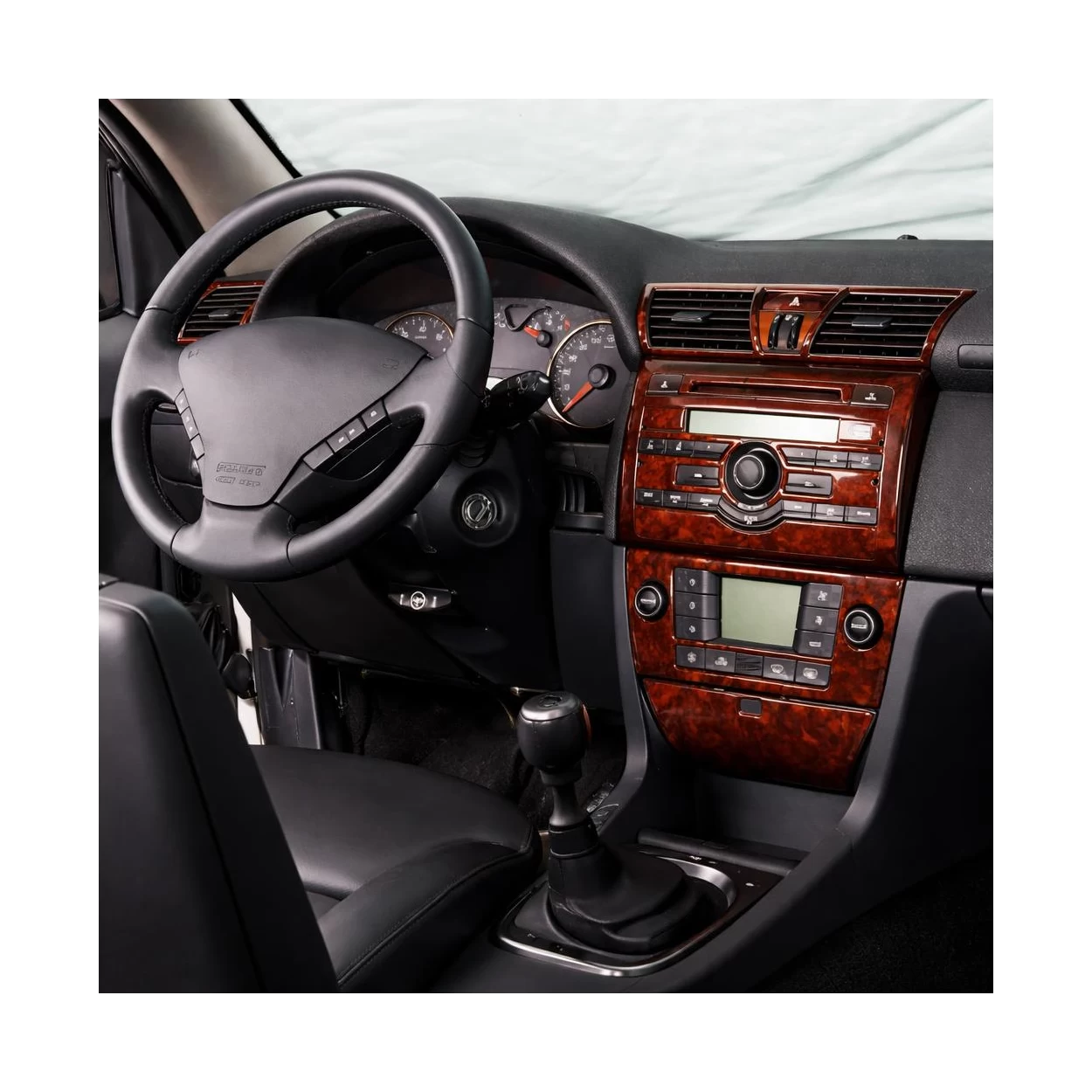 Fiat Stilo 03.2003 3D Interior Dashboard Trim Kit Dash Trim Dekor 13-Parts