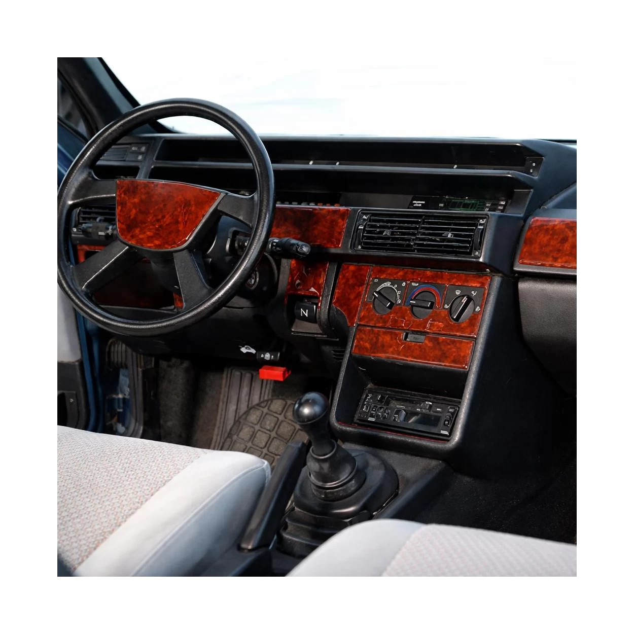 Fiat Tempra 01.91-05.95 3D Interior Dashboard Trim Kit Dash Trim Dekor 21-Parts