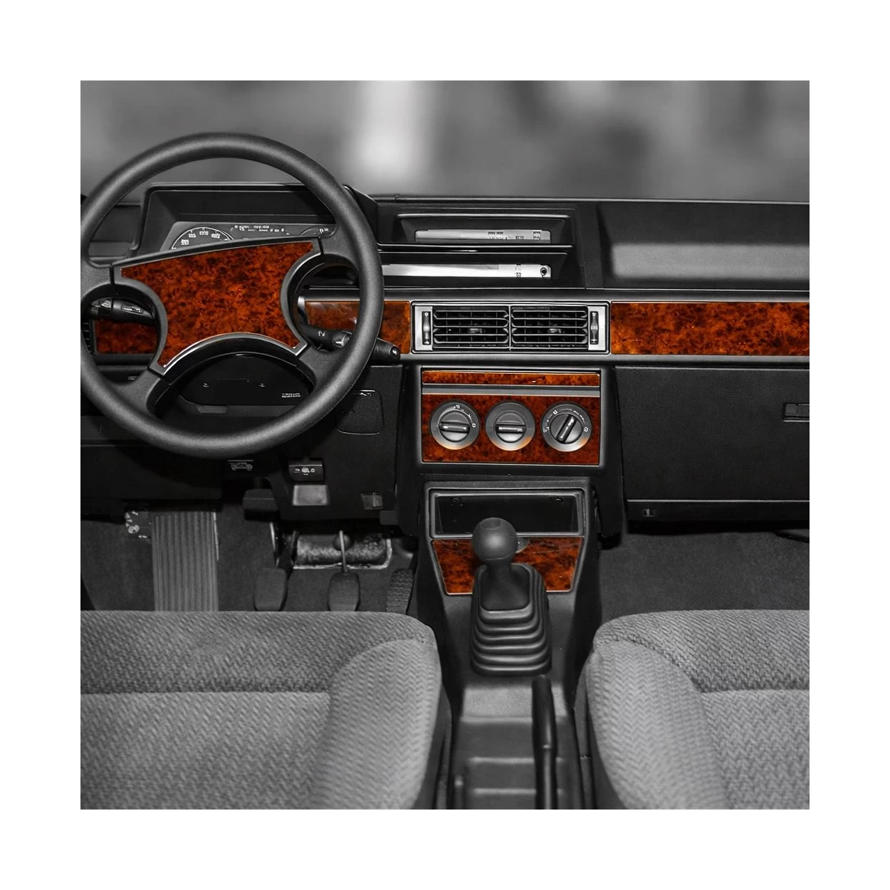 Fiat Tipo 01.91-05.95 3D Interior Dashboard Trim Kit Dash Trim Dekor 22-Parts