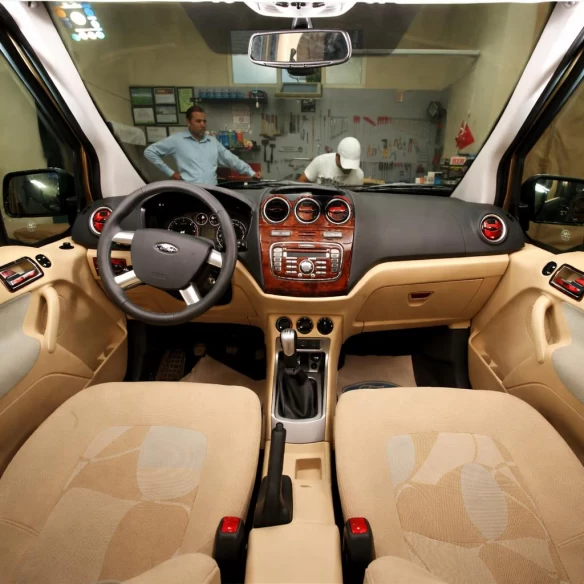 Ford Connect 05.09-01.14 3D Interior Dashboard Trim Kit Dash Trim Dekor 41-Parts