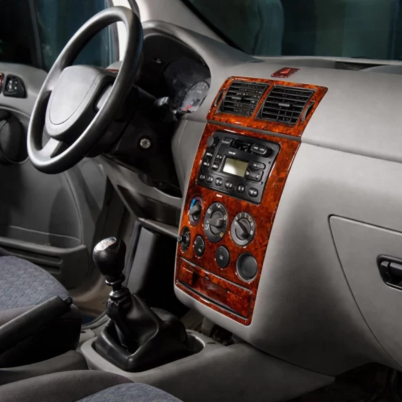 Ford Connect GLX 06.02-09.06 3D Interior Dashboard Trim Kit Dash Trim Dekor 21-Parts