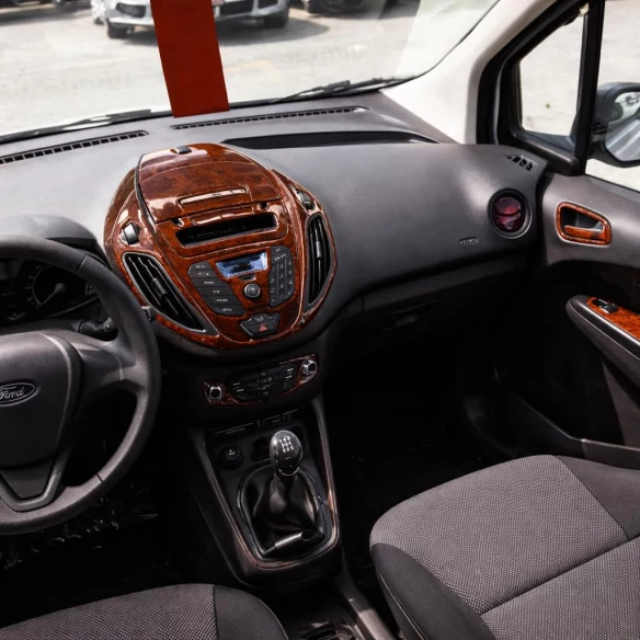 Ford Courier 01.2014 3D Interior Dashboard Trim Kit Dash Trim Dekor 29-Parts