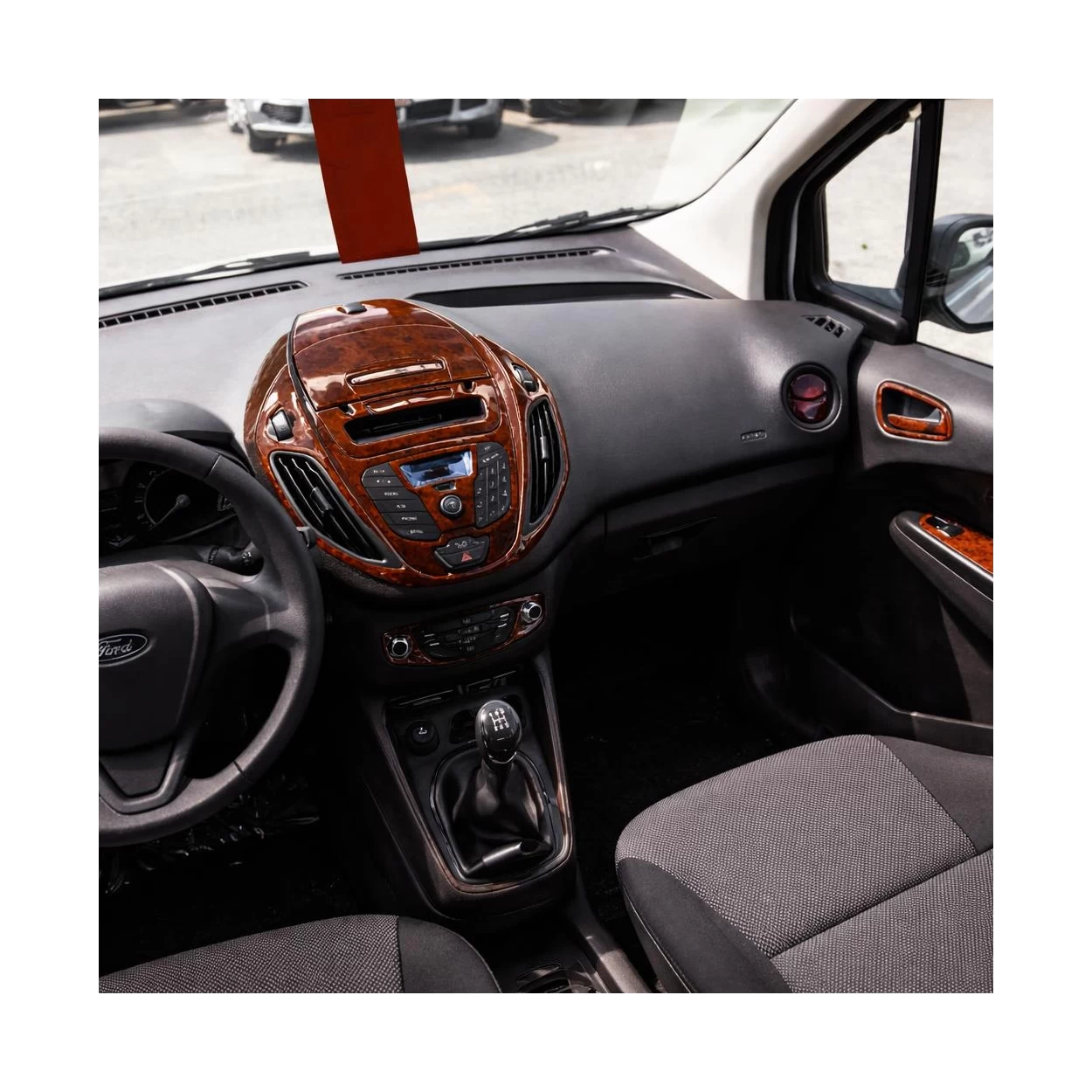 Ford Courier 01.2014 3D Interior Dashboard Trim Kit Dash Trim Dekor30-Parts