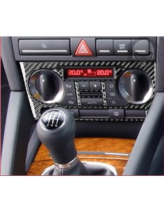 Audi A3 Typ 8P 2006-2014 3D Interior Dashboard Trim Kit WHZ Dash Trim Dekor 62-Parts