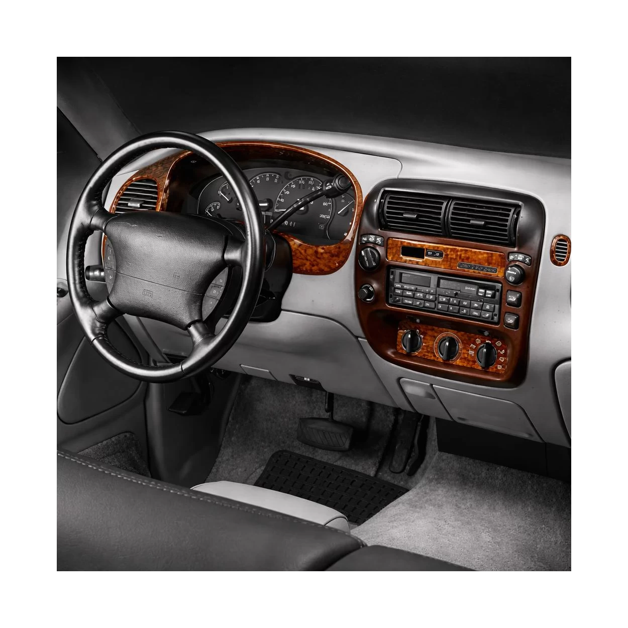 Ford Explorer 11.93-05.95 3D Interior Dashboard Trim Kit Dash Trim Dekor 16-Parts