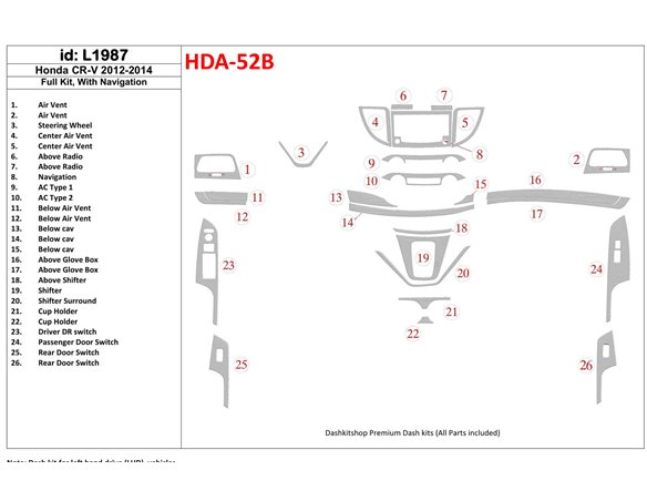 Volvo S 60 08.00-04.05 3M 3D Car Tuning Interior Tuning Interior Customisation UK Right Hand Drive Australia Dashboard Trim Kit 