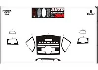 Honda CR-V 4X4 01.2014 3D Interior Dashboard Trim Kit Dash Trim Dekor 8-Parts - 2 - Interior Dash Trim Kit Honda CR-V 4X4 01.2014 3D Interior Dashboard Trim Kit Dash Trim Dekor 8-Parts - 2 - Interior Dash Trim Kit