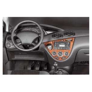 Ford Focus 09.98-08.04 3D Interior Dashboard Trim Kit Dash Trim Dekor 7-Parts