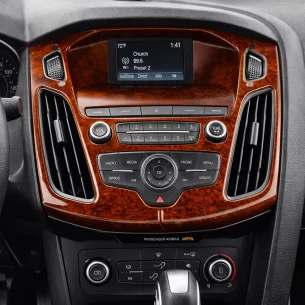 Ford Focus 2015-2017 3D Interior Dashboard Trim Kit Dash Trim Dekor 16-Parts