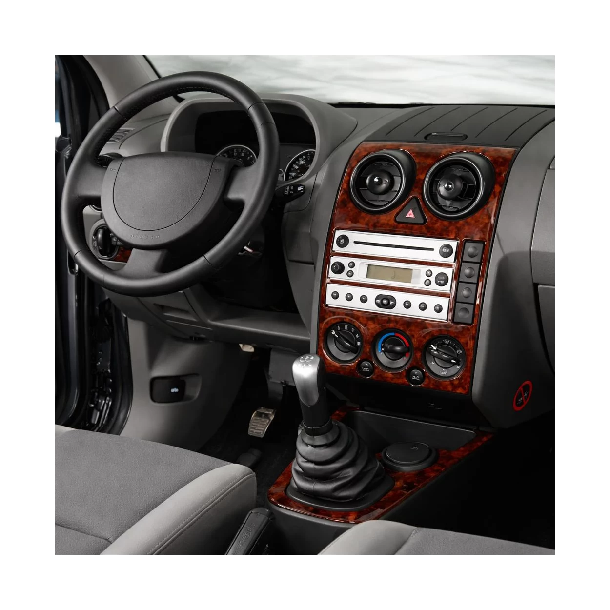 Ford Fusion 06.02-08.05 3D Interior Dashboard Trim Kit Dash Trim Dekor 5-Parts