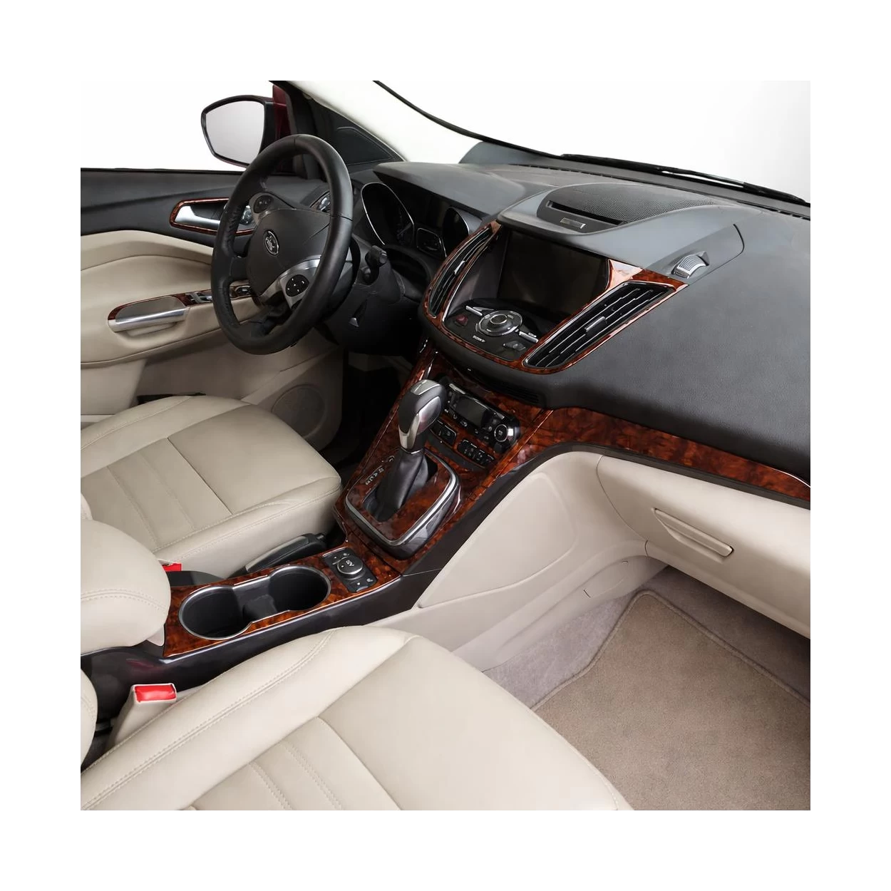 Ford Kuga 2013-UP Full Set, With NAVI Interior BD Dash Trim Kit