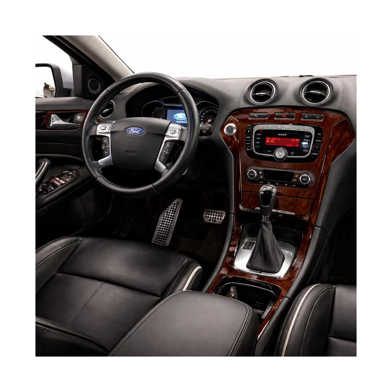 Ford Mondeo 01.2012 3D Interior Dashboard Trim Kit Dash Trim Dekor 16-Parts