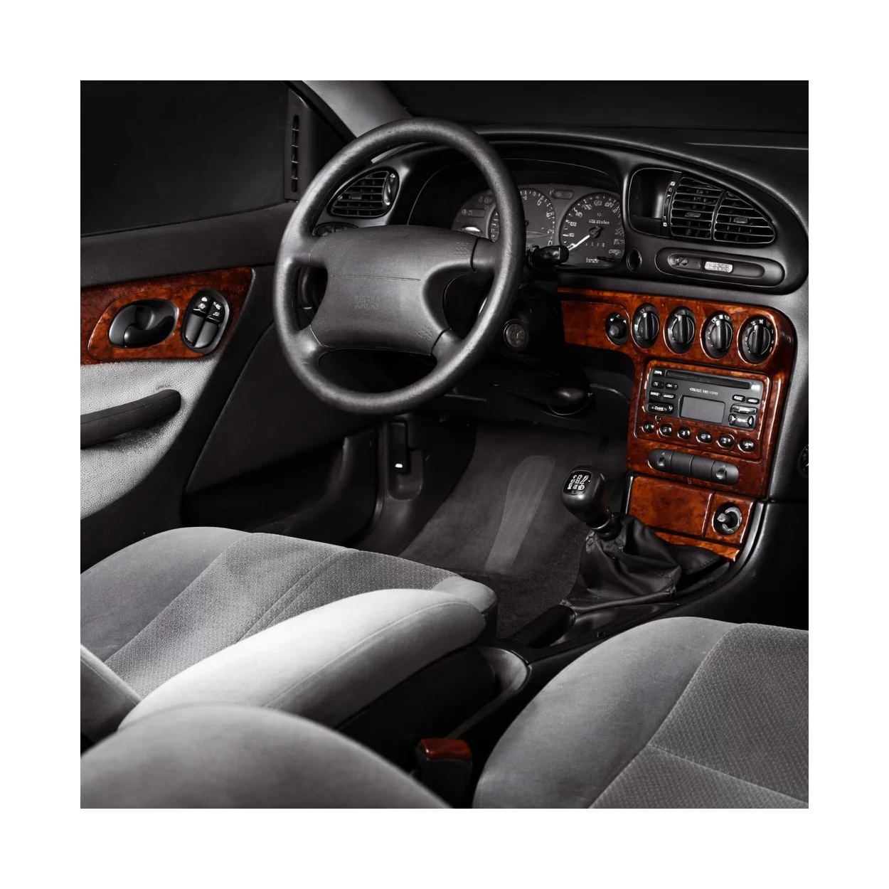 Ford Mondeo 10.96-09.00 3D Interior Dashboard Trim Kit Dash Trim Dekor 18-Parts