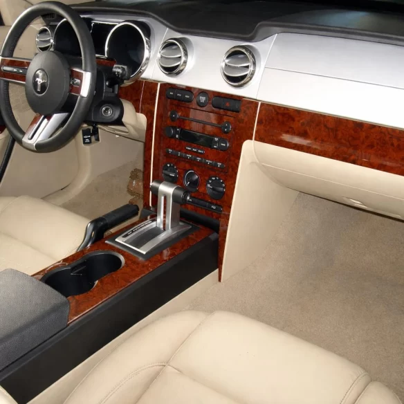 Ford Mustang 2005-2009 Folding roof-Cabrio, Basic Set Interior BD Dash Trim Kit