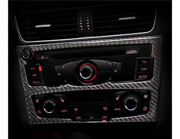 Audi A4 B8 Typ 8K 2009-2015 3D Interior Dashboard Trim Kit Dash Trim Dekor 7-Parts