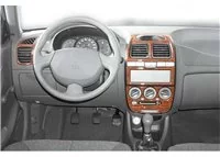 Hyundai Accent 01.01-12.05 3D Interior Dashboard Trim Kit Dash Trim Dekor 14-Parts - 1 - Interior Dash Trim Kit Hyundai Accent 01.01-12.05 3D Interior Dashboard Trim Kit Dash Trim Dekor 14-Parts - 1 - Interior Dash Trim Kit