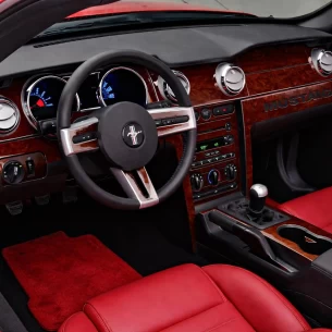 Ford Mustang 2005-2009 Soft roof-Coupe, Full Set Interior BD Dash Trim Kit