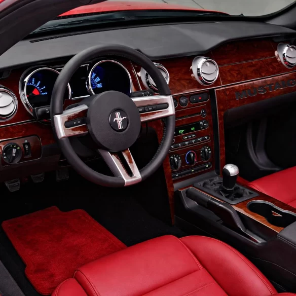 Ford Mustang 2005-2009 Soft roof-Coupe, Full Set Interior BD Dash Trim Kit