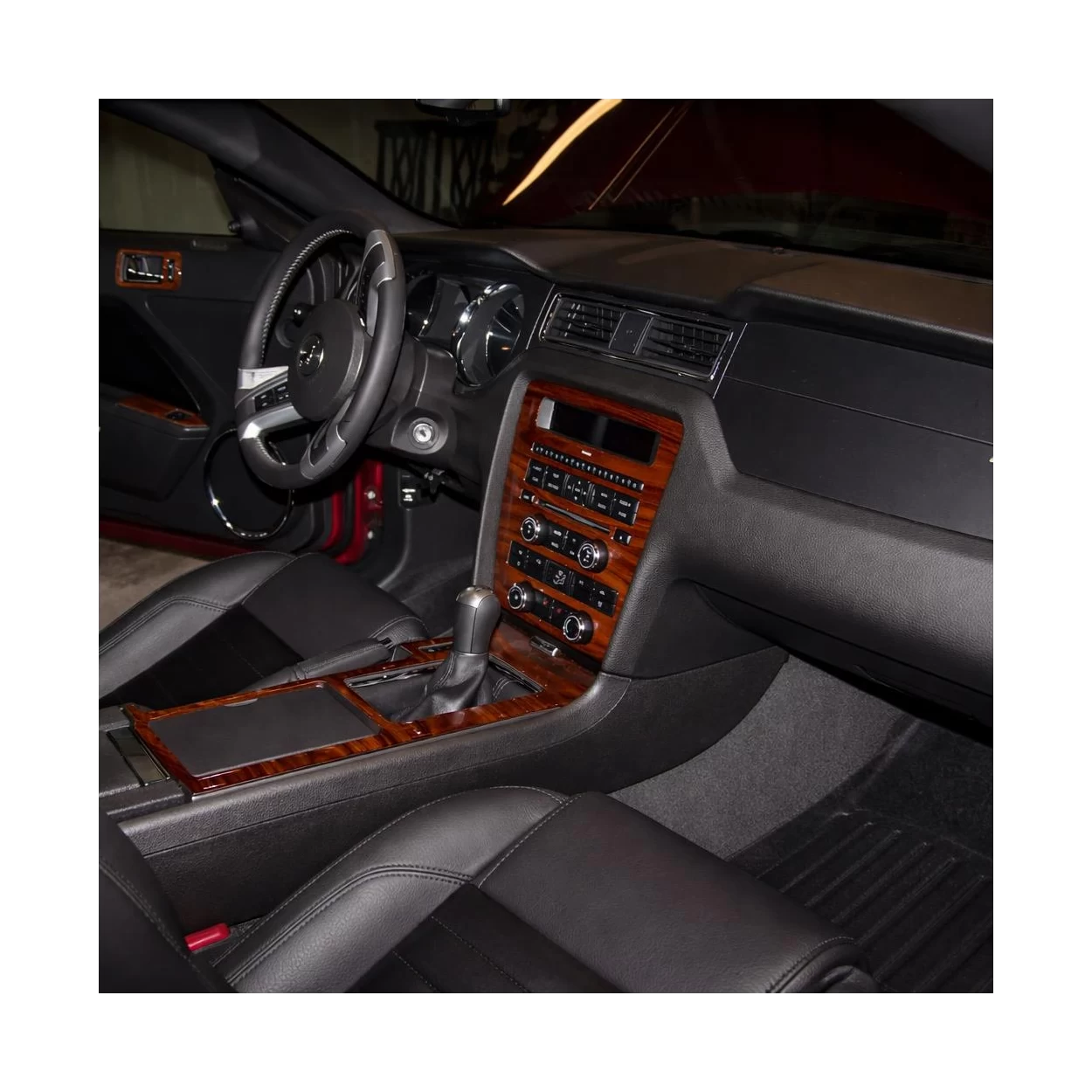 Ford Mustang 2010-UP Basic Set, Without NAVI Interior BD Dash Trim Kit