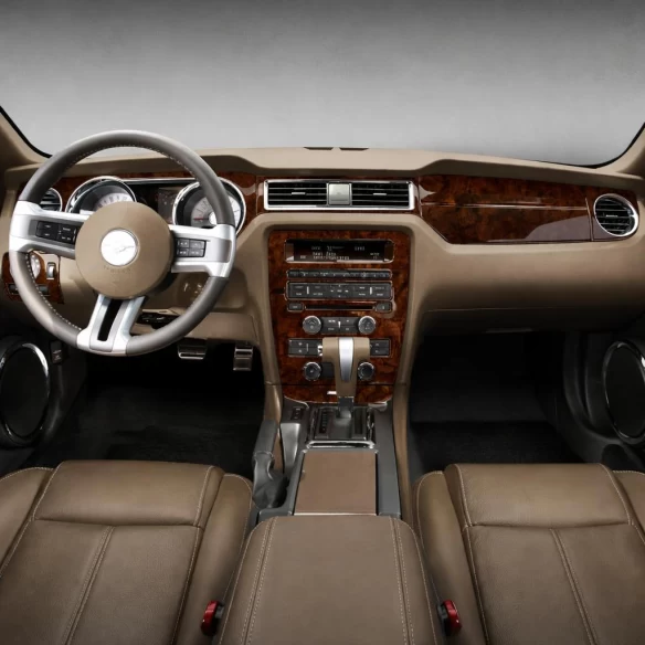 Ford Mustang 2010-UP Full Set, Without NAVI Interior BD Dash Trim Kit