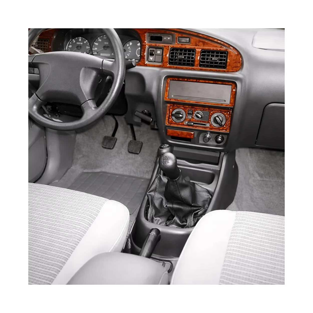 Ford Ranger 06.99-06.06 3D Interior Dashboard Trim Kit Dash Trim Dekor 12-Parts