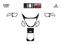 Hyundai Elantra 01.2012 3D Interior Dashboard Trim Kit Dash Trim Dekor 10-Parts - 2 - Interior Dash Trim Kit Hyundai Elantra 01.2012 3D Interior Dashboard Trim Kit Dash Trim Dekor 10-Parts - 2 - Interior Dash Trim Kit