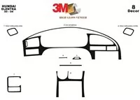 Hyundai Elantra 08.00-12.03 3D Interior Dashboard Trim Kit Dash Trim Dekor 8-Parts - 2 - Interior Dash Trim Kit Hyundai Elantra 08.00-12.03 3D Interior Dashboard Trim Kit Dash Trim Dekor 8-Parts - 2 - Interior Dash Trim Kit