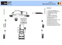 Audi A6 2005-2011 3D Interior Dashboard Trim Kit Dash Trim Dekor 25-Parts - 1 - Interior Dash Trim Kit Audi A6 2005-2011 3D Interior Dashboard Trim Kit Dash Trim Dekor 25-Parts - 1 - Interior Dash Trim Kit