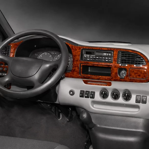 Ford Transit 05.97-03.00 3D Interior Dashboard Trim Kit Dash Trim Dekor 8-Parts