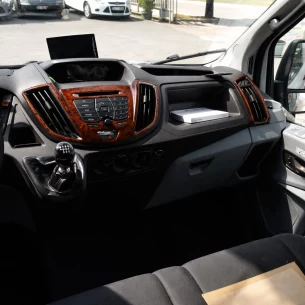 Ford Transit Custom Torneo 01.2014 3D Interior Dashboard Trim Kit Dash Trim Dekor 23-Parts