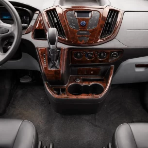 Ford Transit Dlux 01.2014 3D Interior Dashboard Trim Kit Dash Trim Dekor 20-Parts