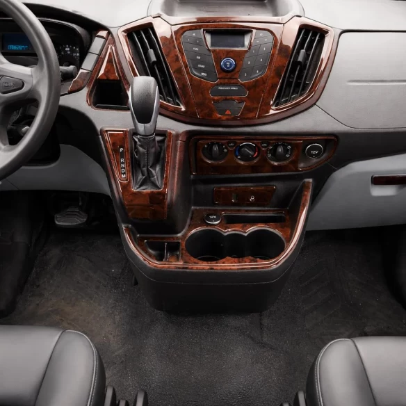 Ford Transit Dlux 01.2014 3D Interior Dashboard Trim Kit Dash Trim Dekor 20-Parts