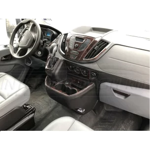 Ford Transit Dlux 01.2014 3D Interior Dashboard Trim Kit Dash Trim Dekor 20-Parts
