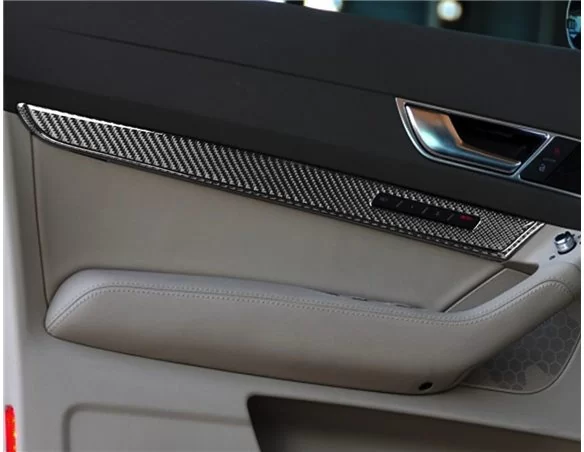 Audi A6 2005-2011 3D Interior Dashboard Trim Kit Dash Trim Dekor 8-Parts - 1 - Interior Dash Trim Kit